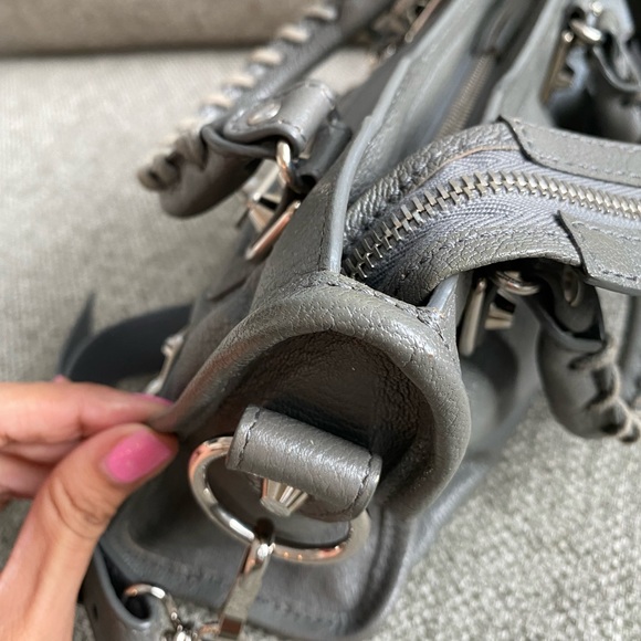 *SOLD* Balenciaga City Classic Metallic Edge Bag Leather Mini. - Picture 13 of 17